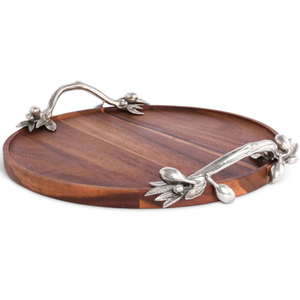 Plateau de service rectangulaire de luxe pour mariage avec 2 poignées robustes, idéal pour le chocolat et les traiteurs – Vente en gros - Product Image 3