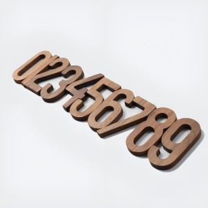 Nouvelle collection de jouets en bois pour enfants d'âge préscolaire, lettres et chiffres en bois massif, vente en gros - Product Image 2