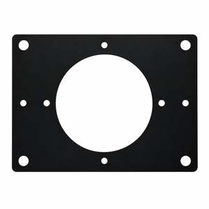 Placa de Montaje de Base de Robot de Aluminio Negro Personalizada OEM 5052 6061, Panel de Soporte de Chapa Metálica de Precisión para Automatización Industrial - Product Image 1
