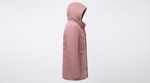 Men's Winter Hooded Puffer <b>Jacket</b> <b>with</b> Soft <b>Fleece</b> <b>Lining</b> Windproof Thermal Coat - Product Image 3