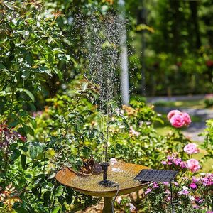 Pompa ad energia solare galleggiante per acqua sommergibile per uccelli da bagno fontana per giardino piscina eco-friendly pompa ad acqua solare - Product Image 2
