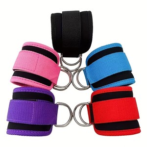Neoprene <b>Ankle</b> <b>Support</b> Strap With Double Ring For Strength Training Weight lifting <b>support</b> Unisex fitness safety - Product Image 2