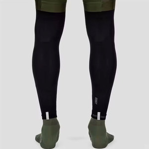 Jambières pour femmes à motif géométrique en Spandex et Polyester non tissé, chaudes, pour usage quotidien, imprimé floqué épais, ajustables, vert et noir - Product Image 3