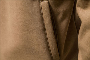 Sweat à capuche classique 2026 en gros, avec cordon de serrage et broderie, 100 % coton respirant, impression personnalisée, par le fabricant - Product Image 6