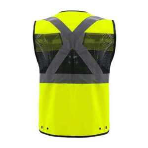 Chaleco de Seguridad de Alta Visibilidad Personalizado con Logotipo, Color y Marca, Unisex, de Alta Calidad y con Múltiples Bolsillos - Product Image 5