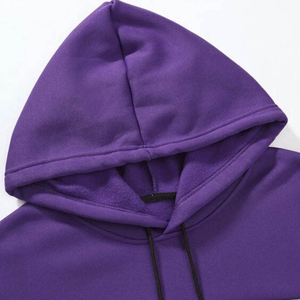 ชุดวอร์มแบบ unisex สีม่วง ดีไซน์ 2-in-1 ป้องกันลม น้ำหนักเบา ผ้าโพลีเอสเตอร์/ไนลอน ทรงหลวม แขนยาว ซิปเต็มตัว - Product Image 5