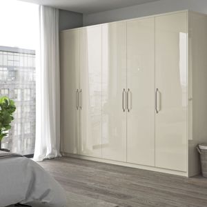 Armoire suspendue moderne haut de gamme JY Project, prête à assembler, organisateurs de placard multifonctionnels, unité de rangement pour chambre à coucher - Product Image 4