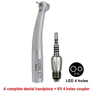 หัวกรอฟันไฟเบอร์ออปติก LED แบบ KAVO พร้อมข้อต่อเร็ว 8000B หัวกรอความเร็วสูงชนิดลม สำหรับทันตแพทย์ - Product Image 6