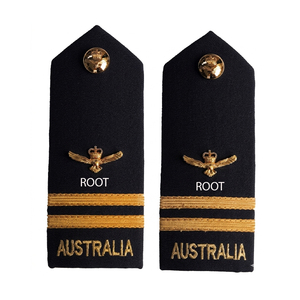 High-quality Embroidered Shoulder Epaulettes <b>Pin</b> Badge Design for Uniforms Offering clear Rank Display Professional Finish - Product Image 4