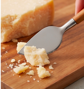 Butter Slicer And <b>Cheese</b> <b>Knife</b> <b>Set</b> Stainless Steel With Wooden Handle Perfect Cutlery For Restaurant Kitchen And Elegant Service - Product Image 5
