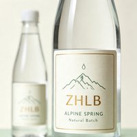 Étiquettes personnalisées pour bouteilles d'eau, rouleaux d'étiquettes adhésives imperméables, logo privé imprimé, étiquettes autocollantes pour bouteilles d'eau minérale