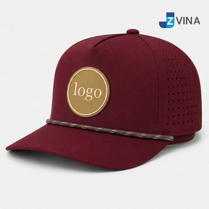 Custom Logo <b>Cap</b> Perforated Back Rope <b>Hat</b> Logo Sports <b>Cap</b> Adjustable Unisex Outdoor Wear - Product Image 4