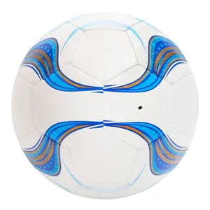 New arrivals artigos esportivos de treinamento jogo máquina costurado bola de futebol promoção impressão personalizada tamanho 5 futebol