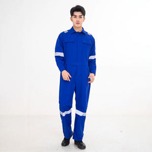 Ropa de Trabajo Unisex de una Pieza, Ligera, Transpirable y Multirreflectante, de Manga Larga, de Poliéster, para Trabajos Mecánicos y Eléctricos, para Primavera y Otoño - Product Image 1