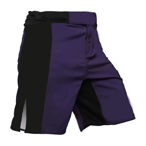 Pantalones Cortos de MMA Ligeros de Spandex/Nylon de Secado Rápido, Transpirables, Resistentes a la Contracción, con Paneles Laterales Reforzados para Gimnasio/Práctica de Lucha - Product Image 2