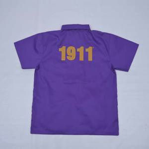 Camiseta de Alta Calidad, Lisa, Informal, con Bordado en la Espalda, Fabricante de Camisetas Personalizadas, Camiseta con Cierre para Hombre - Product Image 3