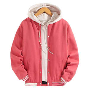 Veste de baseball varsity pour homme de haute qualité fabriquée sur mesure, manteau d'hiver, logo personnalisé sur le devant, imperméable et respirant - Product Image 1