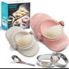 Ensemble d'ustensiles blancs pour la préparation d'empanadas, de dumplings, de pierogi et de tourtes, moule à presser, machine à faire des dumplings chinois - Product Image 1