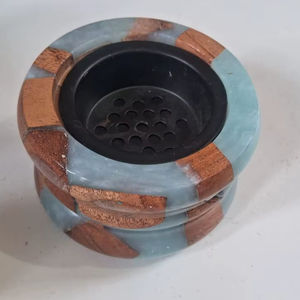 Quemador de Incienso de Resina y Madera Premium, Hecho a Mano, Diseño Natural, Tradicional, para Oración, Yoga, Spa, Decoración del Hogar, Religioso, Primavera - Product Image 1