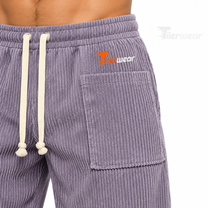 Pantalon de jogging moderne coupe ample pour homme, mélange coton polyester 360 GSM, léger, décontracté, streetwear, survêtement, entraînement sportif, OEM - Product Image 5