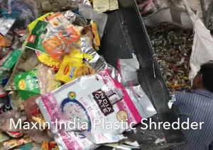 Broyeur industriel à double arbre pour plastique, machine de broyage industrielle à double arbre pour plastique - Product Image 3