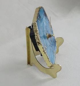 Beautiful luxurious ornate detailing metal & resin table <b>clocks</b> can serve as miniature sculptures that double as practical tools - Product Image 1