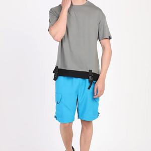 Wholesale High Quality Men Shorts New Custom Design Solid Casual 100% Organic Cotton Customized Color Shorts - Product Image 5
