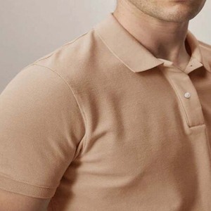 เสื้อโปโลผู้ชายปักลายลำลองสำหรับฤดูร้อน สตรีทแวร์ แขนสั้น ระบายอากาศได้ดี ผ้าฝ้าย ไซส์ใหญ่ สไตล์ไฮสตรีท - Product Image 3