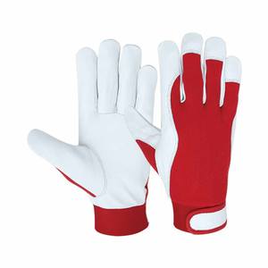 Gants d'assemblage en cuir de chèvre, résistants à l'abrasion et à la chaleur, doux et confortables, pour activités de plein air et jardinage - Product Image 1