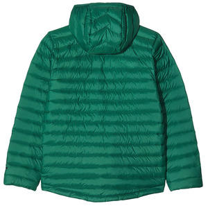 Chaqueta Acolchada con Capucha para Hombre, Color Sólido, Cierre de Cremallera, Resistente al Viento, Ropa de Invierno Informal, Relleno 100% Poliéster - Product Image 4