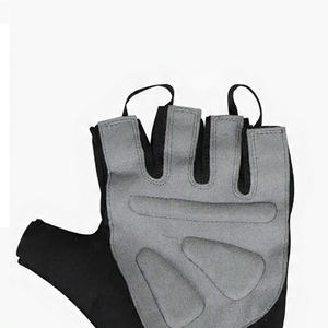 Gants d'haltérophilie imprimés pour entraînement, gants de fitness demi-doigts avec support de poignet, antidérapants en cuir, par sublimation - Product Image 6
