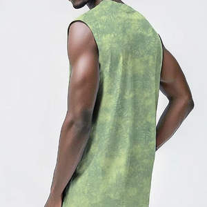 เสื้อกล้ามซับลิเมชั่นสำหรับออกกำลังกาย เสื้อกล้ามกีฬาสำหรับผู้ชาย เสื้อสำหรับฝึกเพาะกาย ราคาขายส่ง - Product Image 5