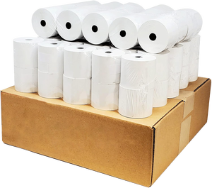 Papel Térmico Directo para Impresión, Rollos de 80mm x 26 Metros, 37mm x 50m, 80x35mm, 50x50mm, 40mm x 60mm - Product Image 2