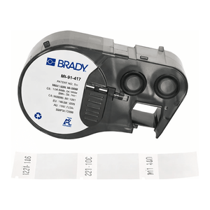Self-Laminating Vinyl Wrap-Around <b>Cable</b> <b>Labels</b> for Brady M4/M5 Printers - Product Image 3