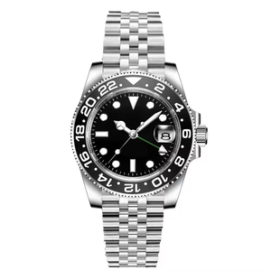 Reloj de Pulsera de Acero Inoxidable de Alta Calidad con Logotipo Personalizado, Luminoso, Resistente al Agua, con Movimiento Automático para Hombre - Product Image 5