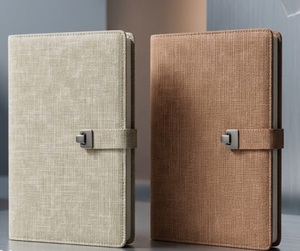 Luxury Textured Cover Notebook with Secure Strap Closure Stylish Fabric Journal <b>Diary</b> for Corporate & Daily Use Premium Hardcove - Product Image 3