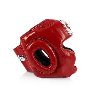 ราคาขายส่ง หมวกกันกระแทก Fairtex ผลิตตามสั่ง ทำจากหนังแท้ พร้อมโลโก้และป้ายกำกับแบบกำหนดเอง สำหรับผู้ใหญ่ - Product Image 3