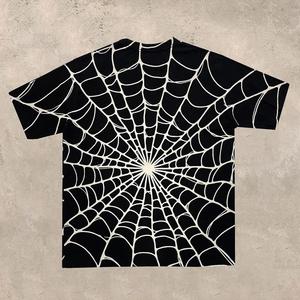 Summer Latest Design Streetwear Men's <b>Tshirts</b> Anime Cartoon Custom logo Web <b>Skull</b> Printed Women <b>Tshirts</b> Wholesale Clothes Men - Product Image 2