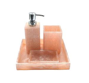 Juego de Accesorios de Baño de Resina Epoxi de Último Diseño 2026, 4 Piezas, 100% Hecho a Mano, Ligero y Duradero, al Mejor Precio - Product Image 1