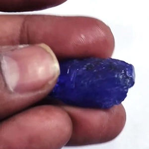 Lot de 3 Tanzanites Naturelles Brutes de 28mm à 30mm, 160 carats, Iroc Sales, Gemmes Brutes de Tanzanite Bleue de Haute Qualité, 96 $ US - Product Image 3