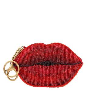 Llavero de regalo de moda con bordado de cuentas de semillas, elegante llavero con monedero bordado de cuentas de semillas - Product Image 4