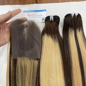 Meilleurs articles os droite trame cheveux 100% extensions de cheveux humains vietnamiens bruts bonne qualité avec prix d'usine - Product Image 5