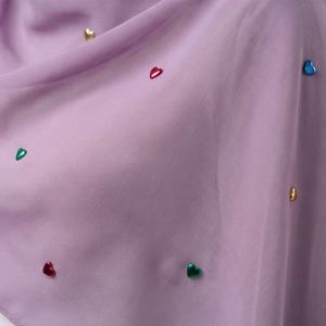 Conjunto de hiyab y subpañuelo de gasa premium para mujer al por mayor, pañuelo interior liso a juego, suave, modesto, elegante, accesorio de moda para la cabeza. - Product Image 5