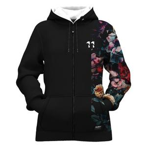 Sudadera con Capucha y Cremallera para Hombre, Estampado de Dinosaurio de Dibujos Animados, Sublimación, Poliéster, Tejido de Punto, Ropa de Otoño - Product Image 3