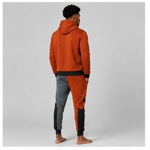 Custom Logo Design Lightweight Hooded Tracksuit for Men Blank <b>Jumpsuit</b> for Running and Jogging Sportswear Clothing Track Suits - Product Image 4
