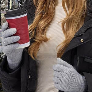 Guantes de invierno con diseño de logotipo personalizado para manos cálidas, guantes de invierno para hombres y mujeres en venta en línea - Product Image 5