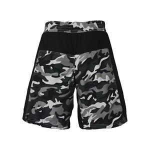 Shorts de sport MMA, fournisseur de marques privées, avec tissu extensible et taille ajustée, fabrication pour l'exportation destinée aux grossistes mondiaux - Product Image 4