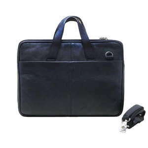 Professional Simple Customizable <b>Leather</b> Laptop <b>Backpack</b> Unisex Zipper Adjustable Shoulder Strap Air Cushion Belt <b>Large</b> Capacity - Product Image 1