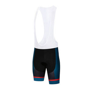 Cuissard de cyclisme pour homme blanc et noir avec bordures vertes – Tenue de performance pour le vélo - Product Image 5
