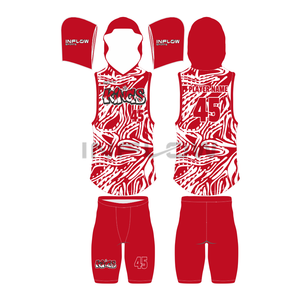 Paquete de Uniformes de Fútbol Americano 7v7 Personalizados, Conjunto de Camisetas de Compresión Sublimadas para Entrenamiento de Quarterback 7 contra 7 - Product Image 5